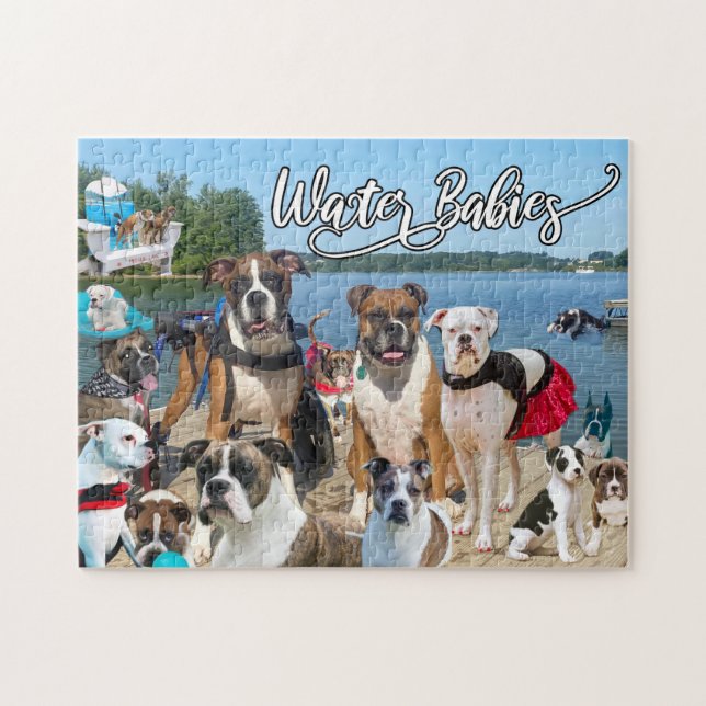 Puzzle de Chien de Boxe (Horizontal)