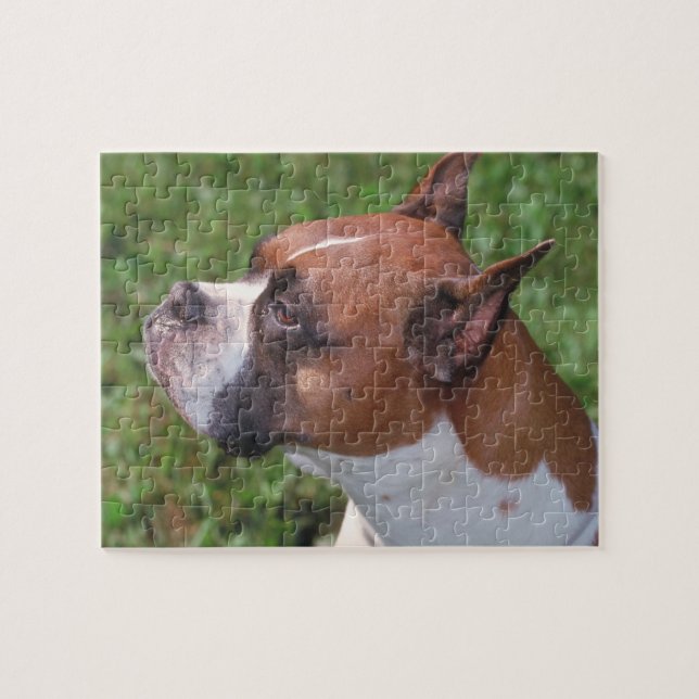 Puzzle de chien de boxeur (Horizontal)