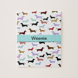 Puzzle de chien de teckel