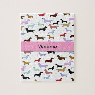 Puzzle de chien de teckel