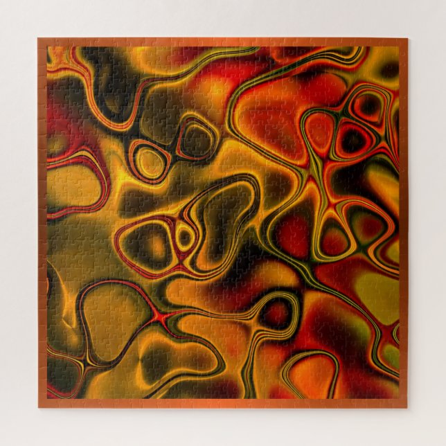 Puzzle de chocolat fondu (Vertical)