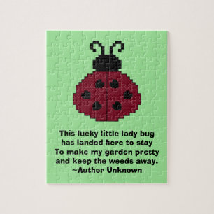 Puzzle de citation de coccinelle