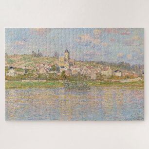 Puzzle de Claude Monet, Paysage de village – Véthe