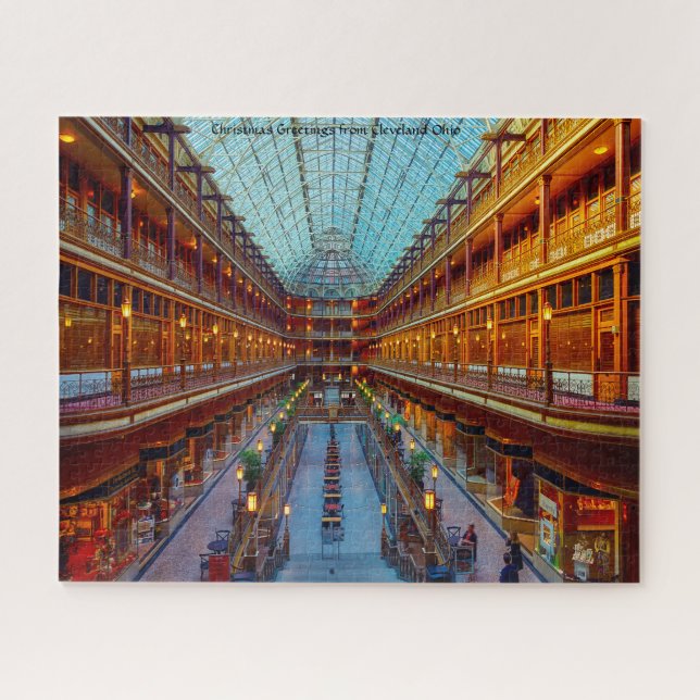 Puzzle de Cleveland Ohio (Horizontal)