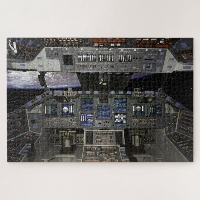 Puzzle de cockpit de navette (Horizontal)