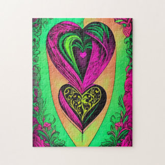 Puzzle de coeur de Fairytale - 252 pièces