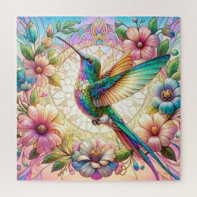 Puzzle de colibris (Vertical)
