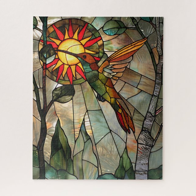 Puzzle de colibris (Vertical)
