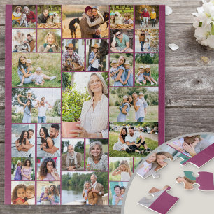 Puzzle de collage de photos de famille 31 Image Ro