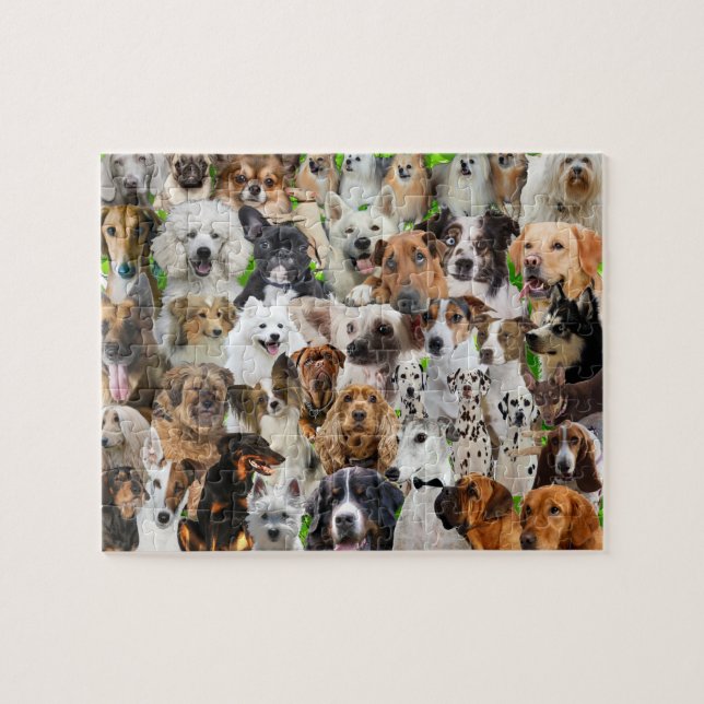 Puzzle de collection de chiens (Horizontal)