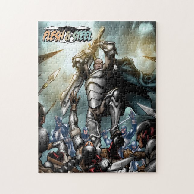 Puzzle de conception Flesh et Steel V1 (Vertical)