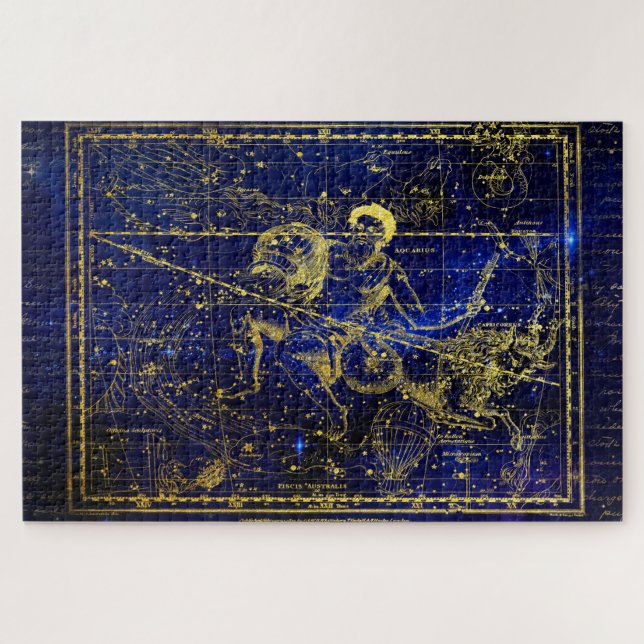 puzzle de constellation aquarius (Horizontal)
