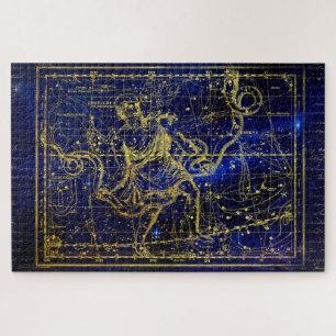 puzzle de constellation de serpens