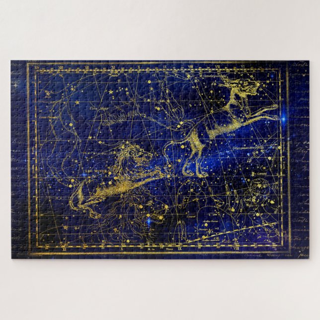 puzzle de constellation mineure leo (Horizontal)