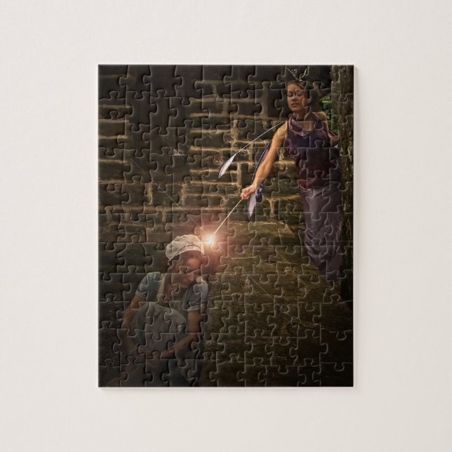 Puzzle de conte de fées de Cendrillon et de (Vertical)