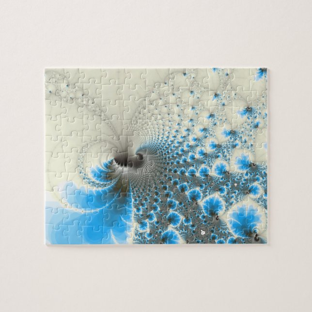 Puzzle De coupure art de fractale dessus - (Horizontal)