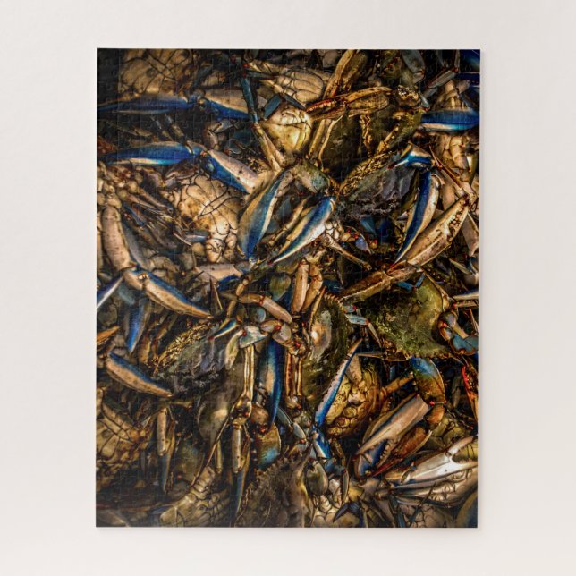 Puzzle de crabe bleu (Vertical)