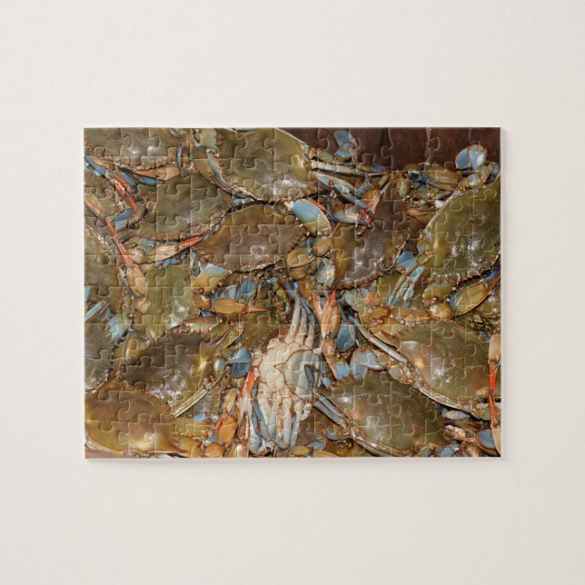 Puzzle de crabe bleu (Horizontal)