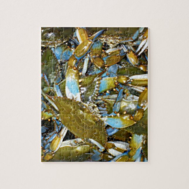 Puzzle de crabe bleu du Maryland (Vertical)