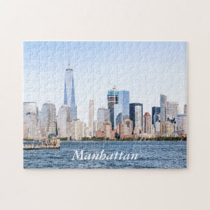 Puzzle de croquis de couleur de Lower Manhattan