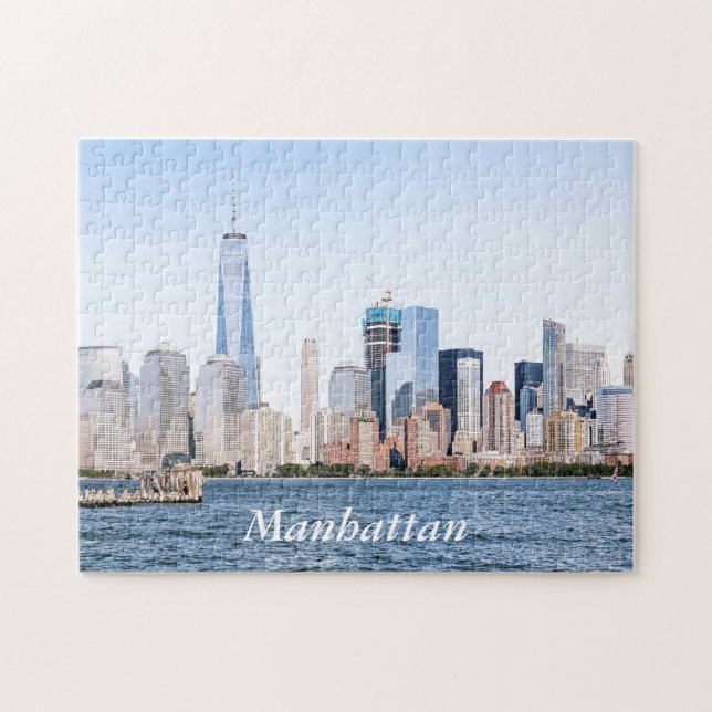 Puzzle de croquis de couleur de Lower Manhattan (Horizontal)