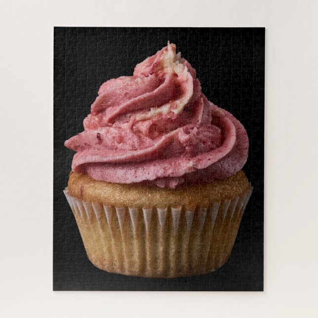 Puzzle de Cupcake à la Crème au Beurre Cassée (Vertical)