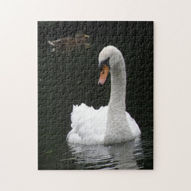 Puzzle de cygne blanc (Vertical)