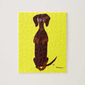 Puzzle de Dachshund Sidney