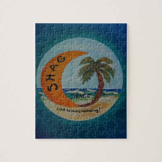 PUZZLE DE DANSE DE TAPIS À LONGS POILS (Vertical)