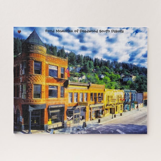 Puzzle de Deadwood Dakota du Sud (Horizontal)
