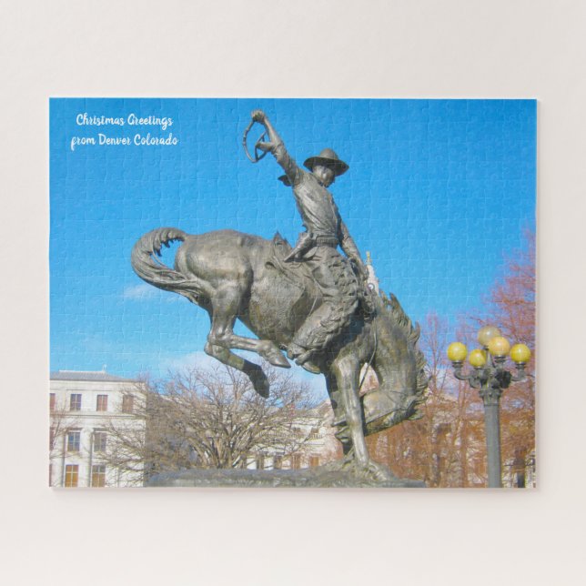 Puzzle de Denver Colorado (Horizontal)