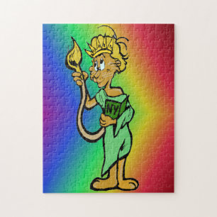 Puzzle de dessin : Lion de New York