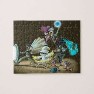 Puzzle de détermination, 8" x 10", 110 pièces