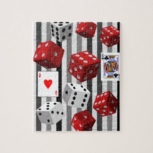 Puzzle de Dice Jigsaw (Vertical)
