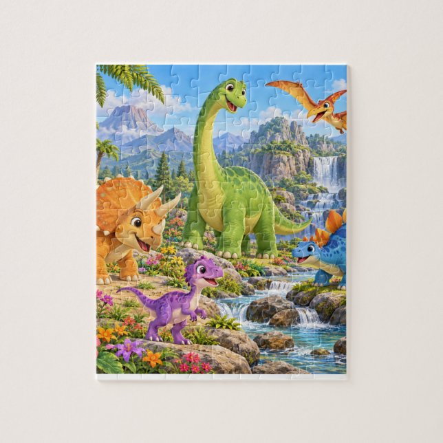 puzzle de dinosaure (Vertical)