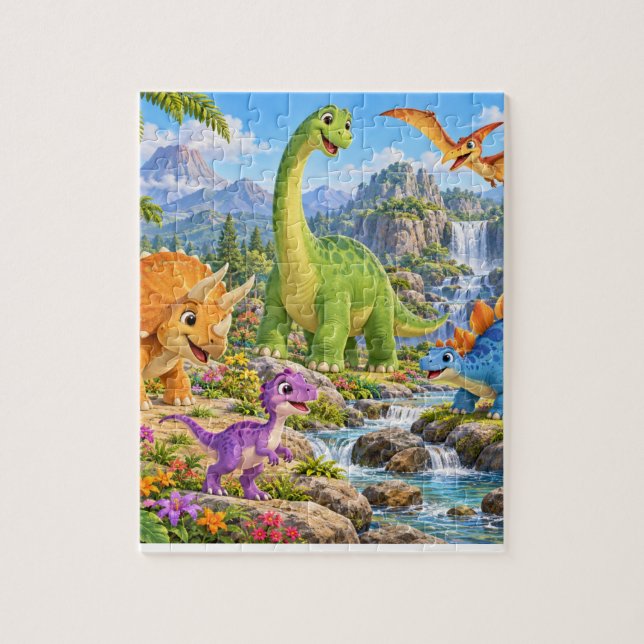 puzzle de dinosaure  (Vertical)
