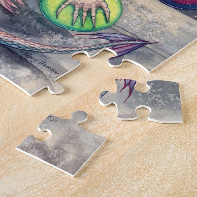 Puzzle de dragon de fantaisie (Côté)