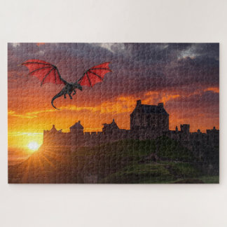 Puzzle de dragon gallois mythique