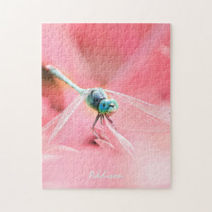 Puzzle de dragonfly rose mignon