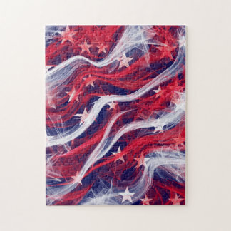 Puzzle de drapeau américain