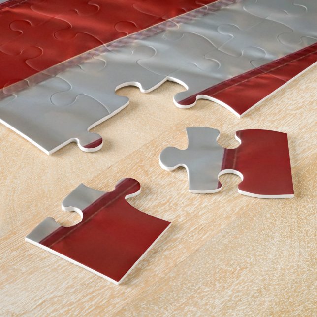Puzzle de drapeau américain d'Eagle (Côté)