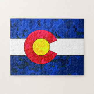 Puzzle de DRAPEAU du COLORADO