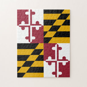 Puzzle de drapeau du Maryland