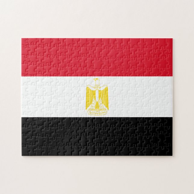 Puzzle de Drapeau Égypte (Horizontal)