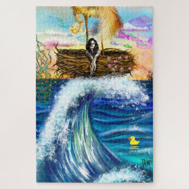 Puzzle de fantaisie amusant (Vertical)