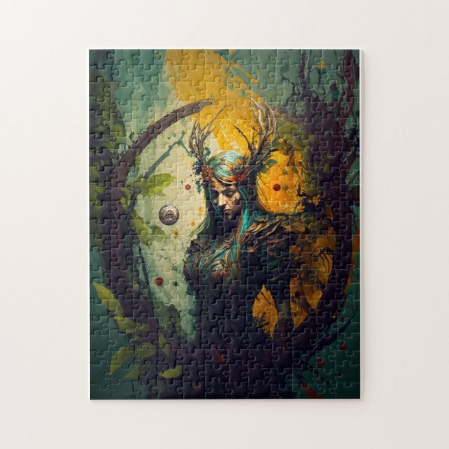 Puzzle de fantasy sur le thème de l'Elfe Rôdeur |  (Vertical)