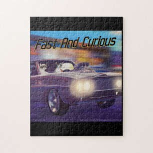 Puzzle de Fast Cat Comic Small par Rick London