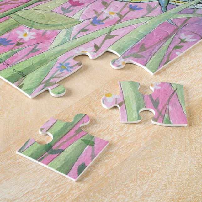 Puzzle de fée et de coccinelle avec Tin (Côté)