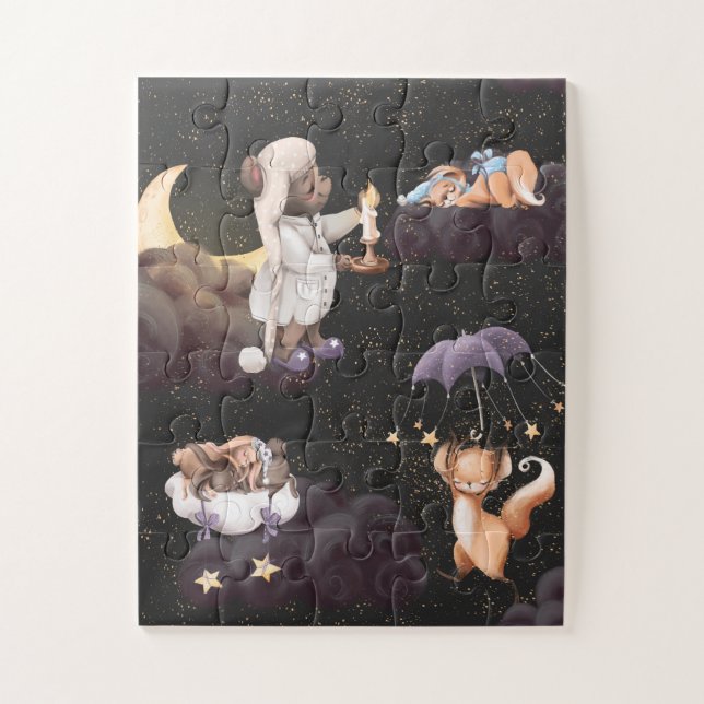 Puzzle de fées pour enfants (Vertical)