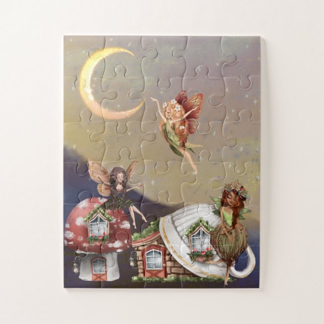 Puzzle de fées pour enfants (Vertical)